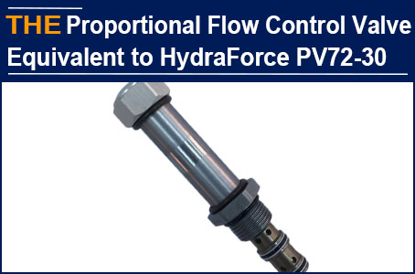 Proportional Flow Control Cartridge Valve Equivalent to HydraForce PV70-30